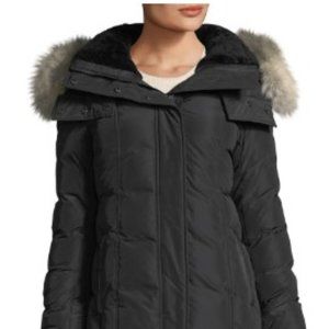 NEW w/ tags - Mackage Jada-Goose Down Long Puffer Coat w/ Fur Trim hood